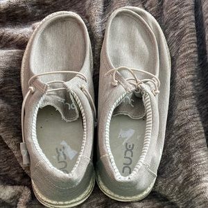 Men’s Dude shoes.  Never worn.